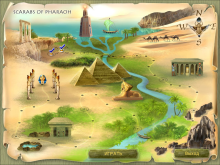 Скриншот «Скарабеи Фараона»